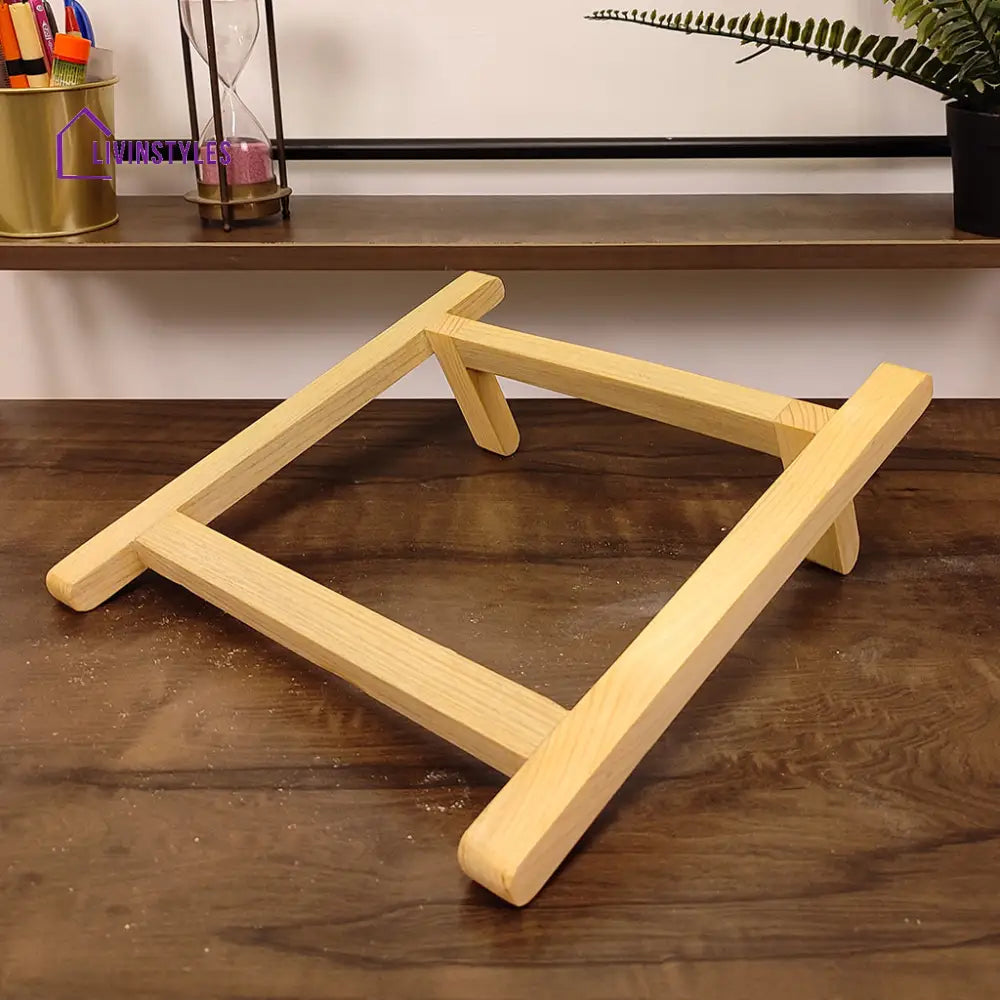 Wooden Laptop Stand 3 Stands