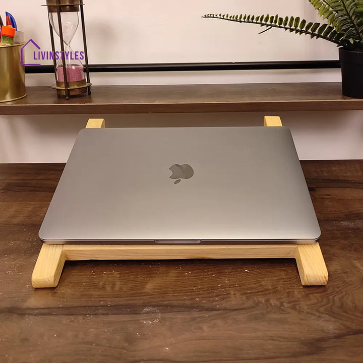 Wooden Laptop Stand 3 Stands