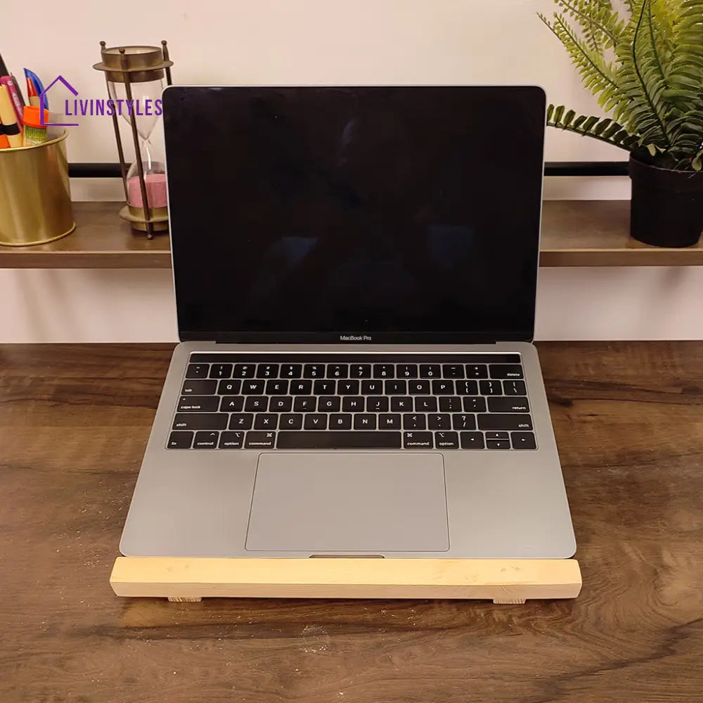 Wooden Laptop Stand 4 Stands