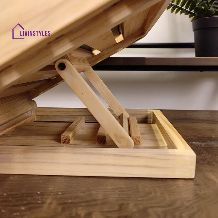 Wooden Laptop Stand 5 Stands