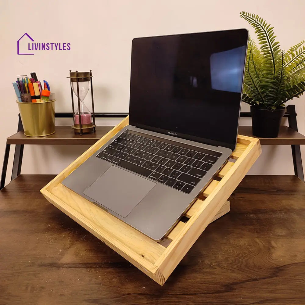 Wooden Laptop Stand 5 Stands