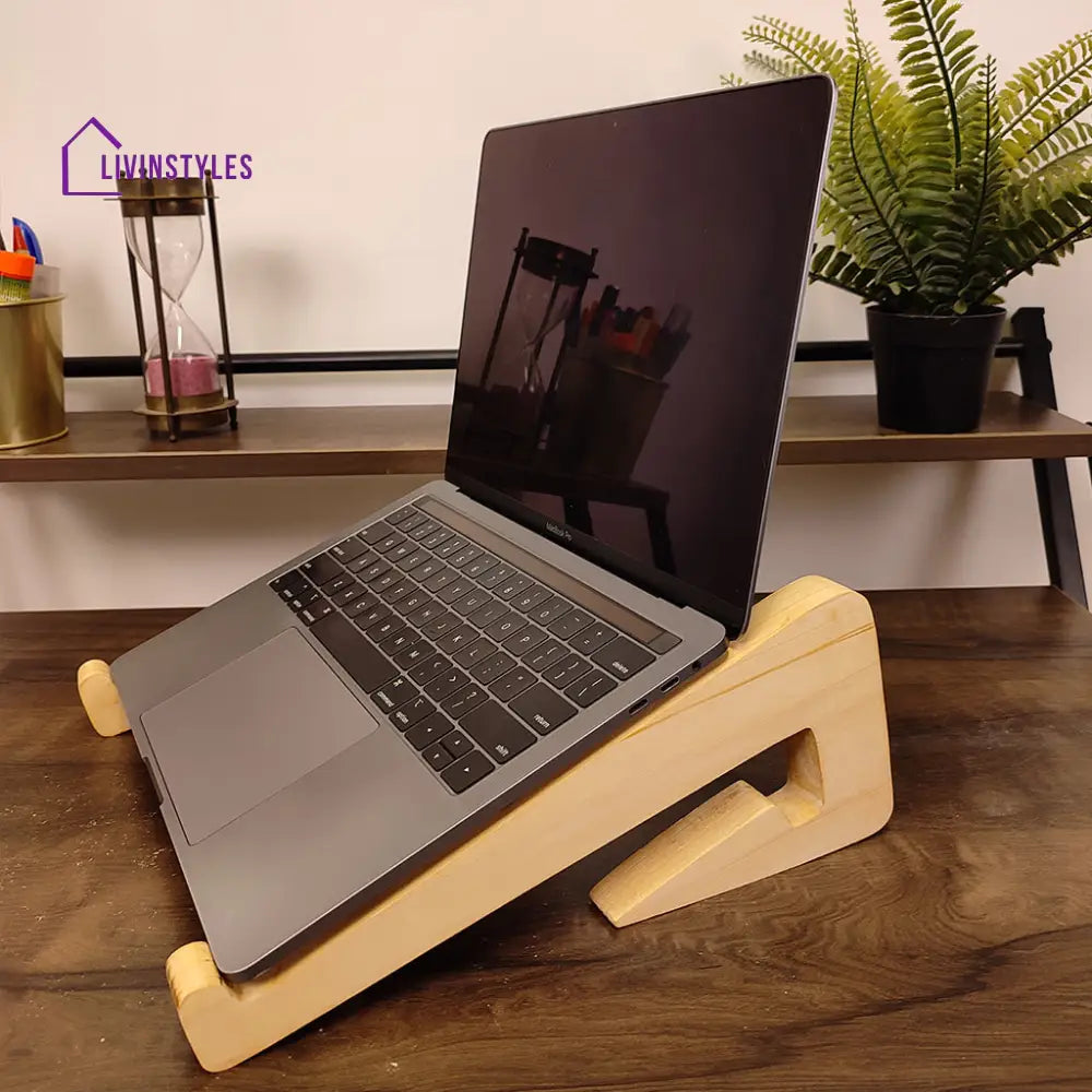 Wooden Laptop Stand 6 Stands