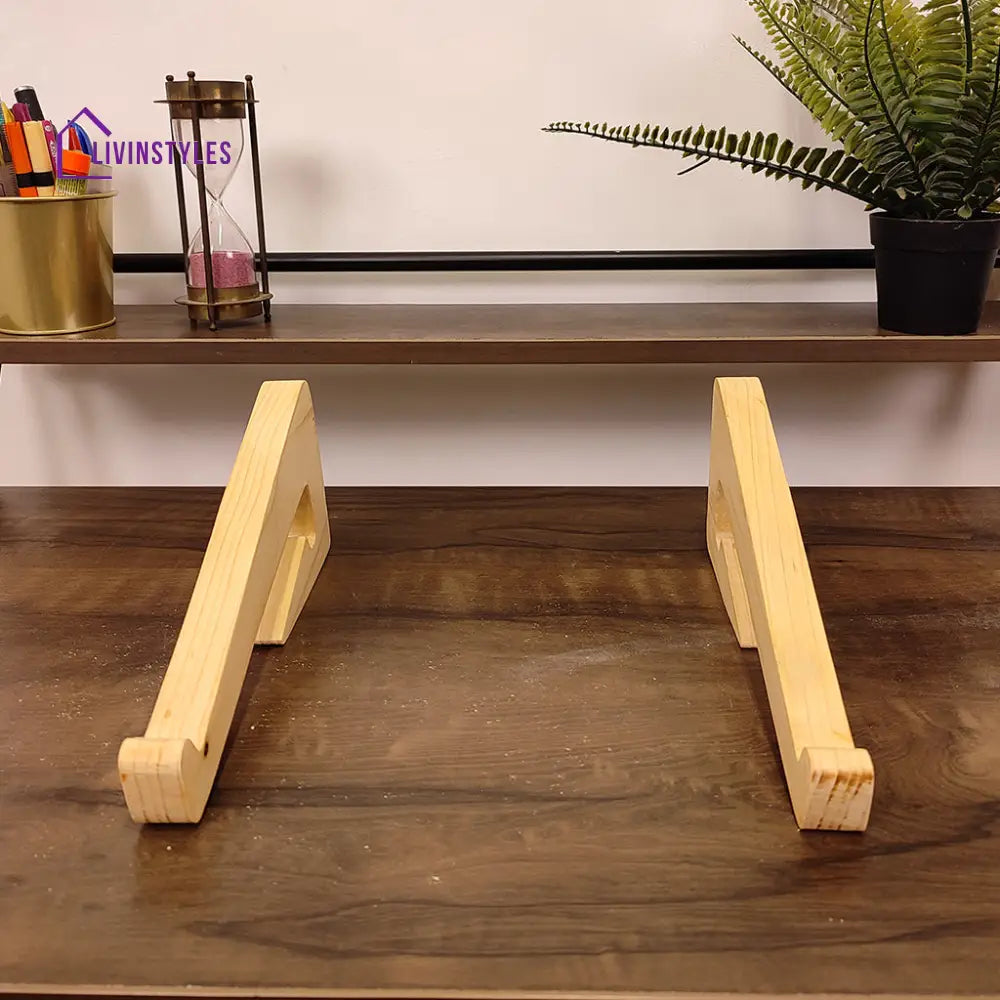 Wooden Laptop Stand 6 Stands