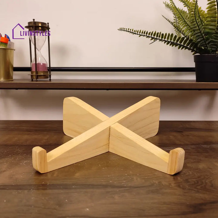 Wooden Laptop Stand 7 Stands