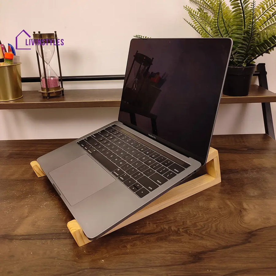 Wooden Laptop Stand 8 Stands