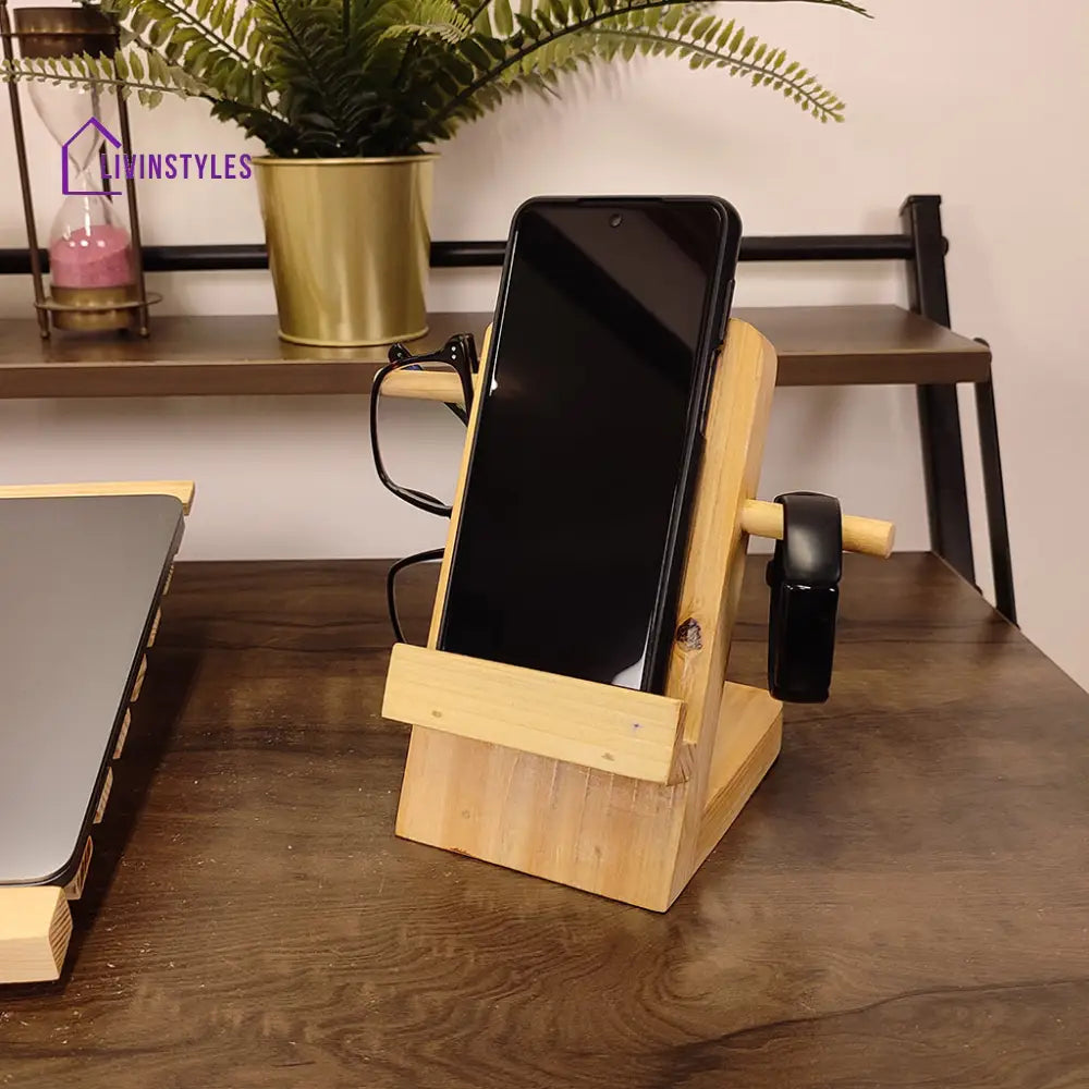 Wooden Mobile Holder 1 Holders