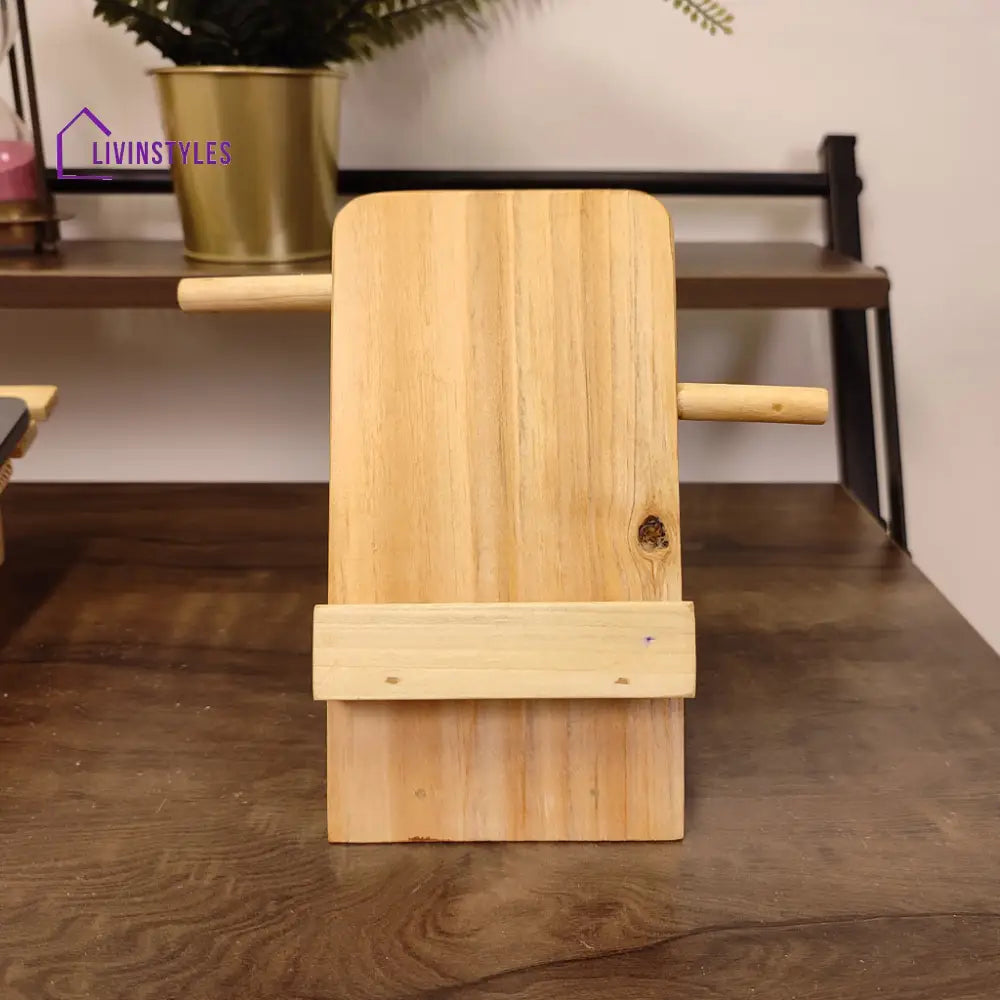 Wooden Mobile Holder 1 Holders