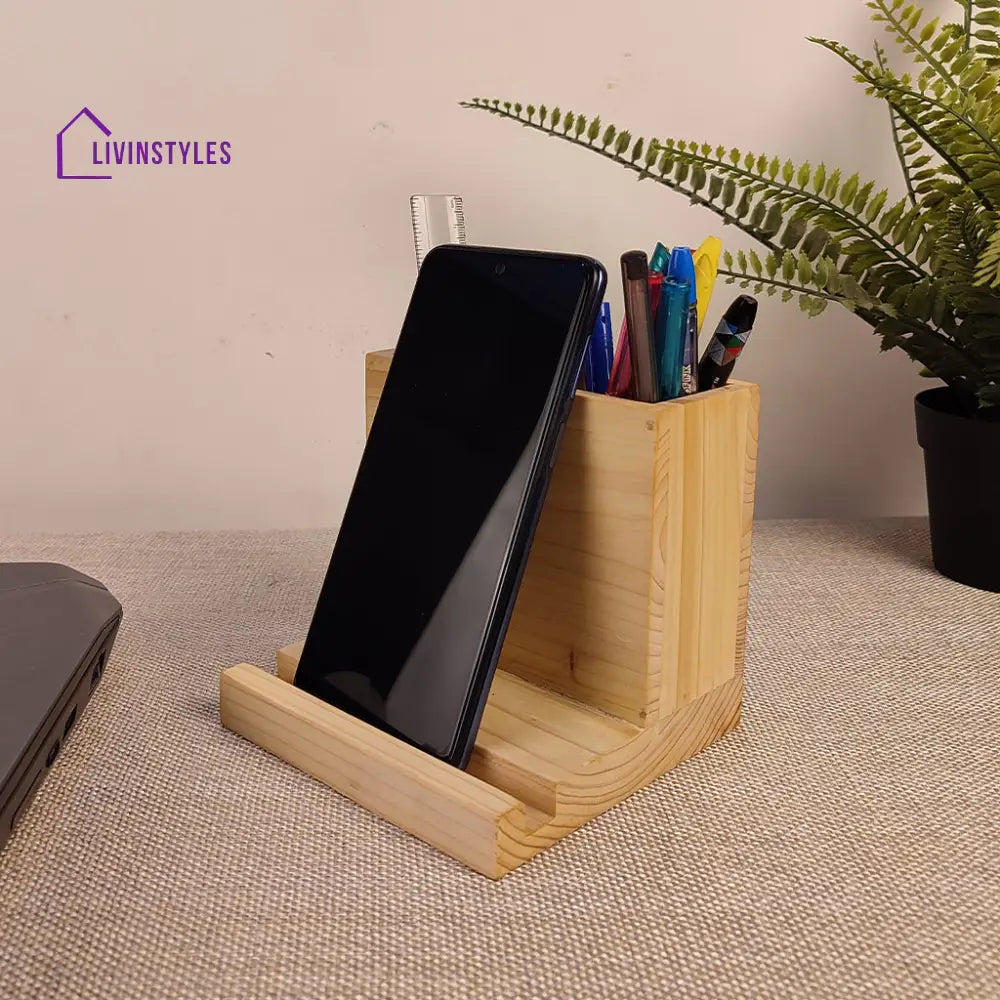 Wooden Mobile Holder 15 Holders