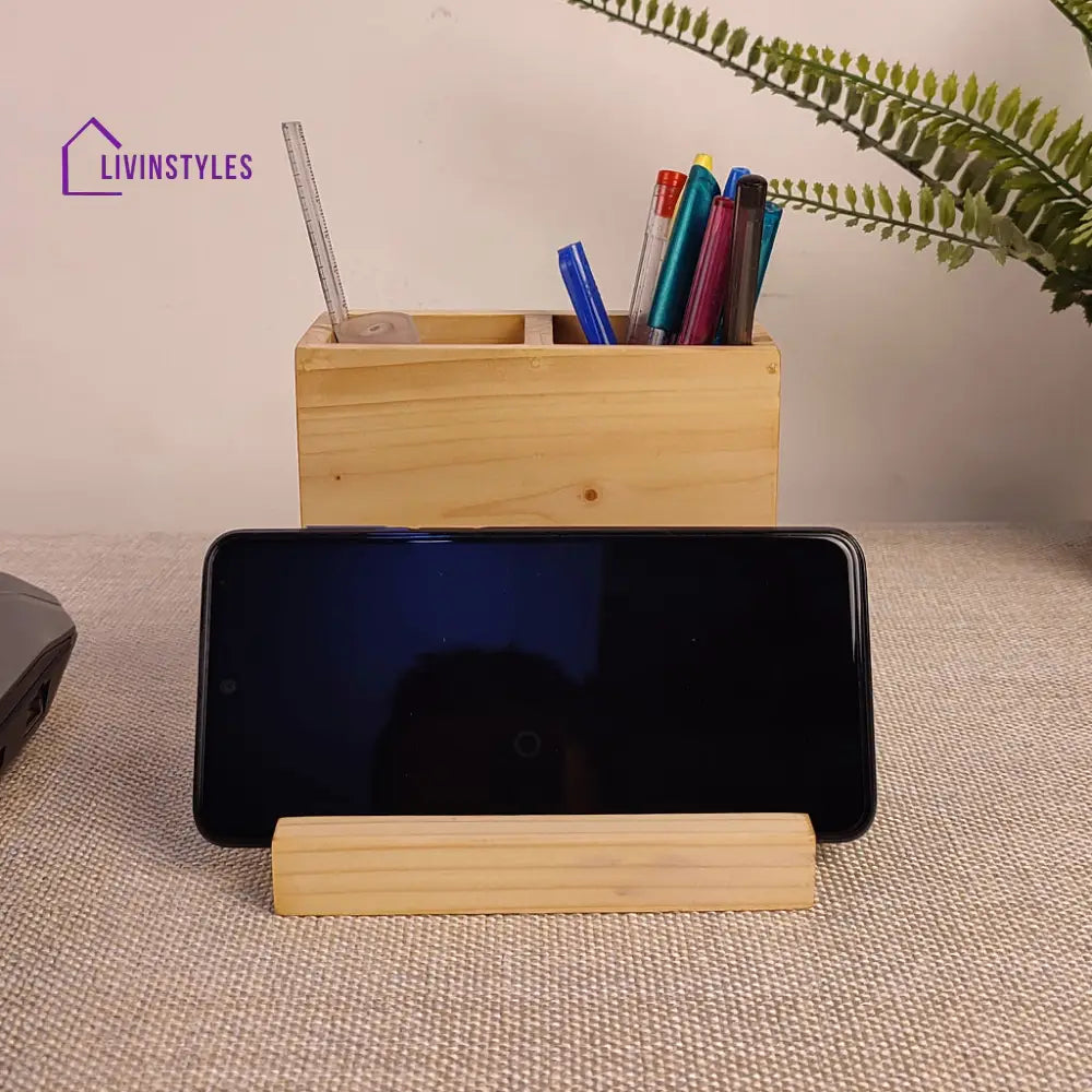 Wooden Mobile Holder 15 Holders