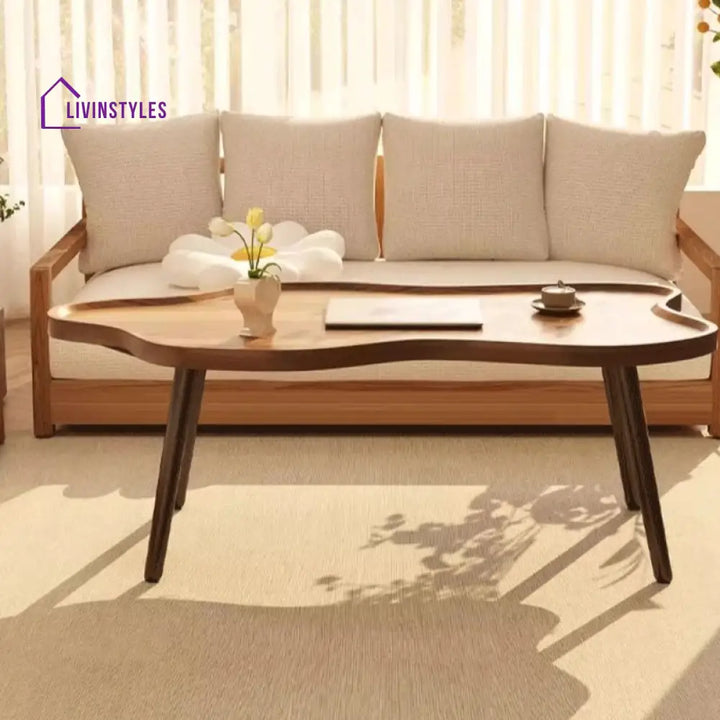 Yashasvi Solid Wood Coffee Table for Living Room