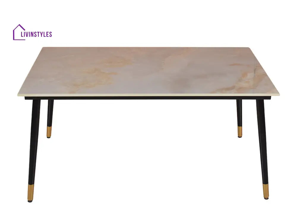 Zahra Marble Dining Table 6 Seater Set In Noel Chairs Table