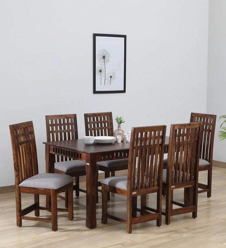 Bliss Sheesham Wood 6 Seater Dining Set