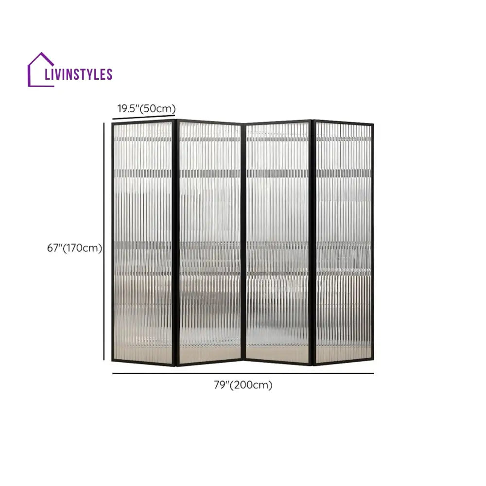 Zarina Metal Room Partition for Living Room