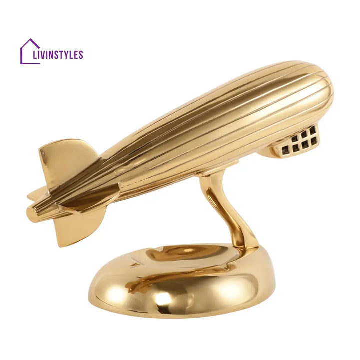 Zeppelin Metal Gold Decorative