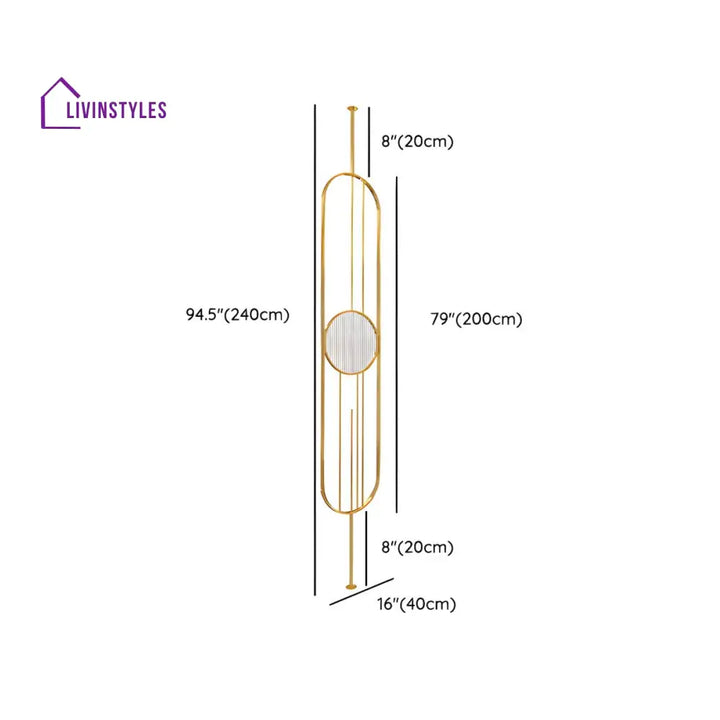 Zia Metal Partition for Living Room